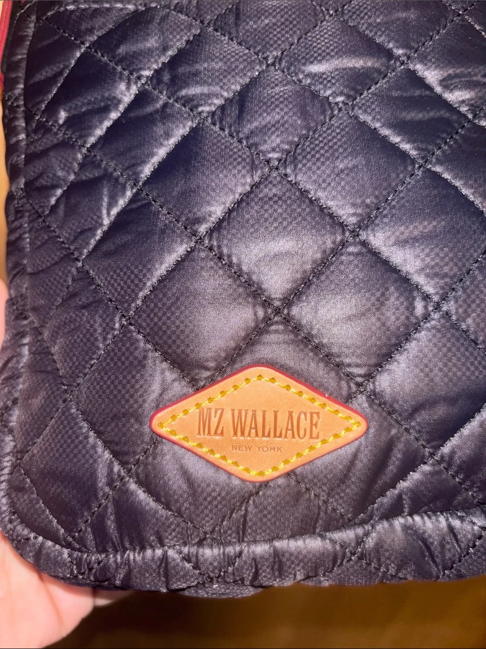 MZ Wallace quilted black